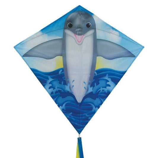 Dolphin Diamond Kite