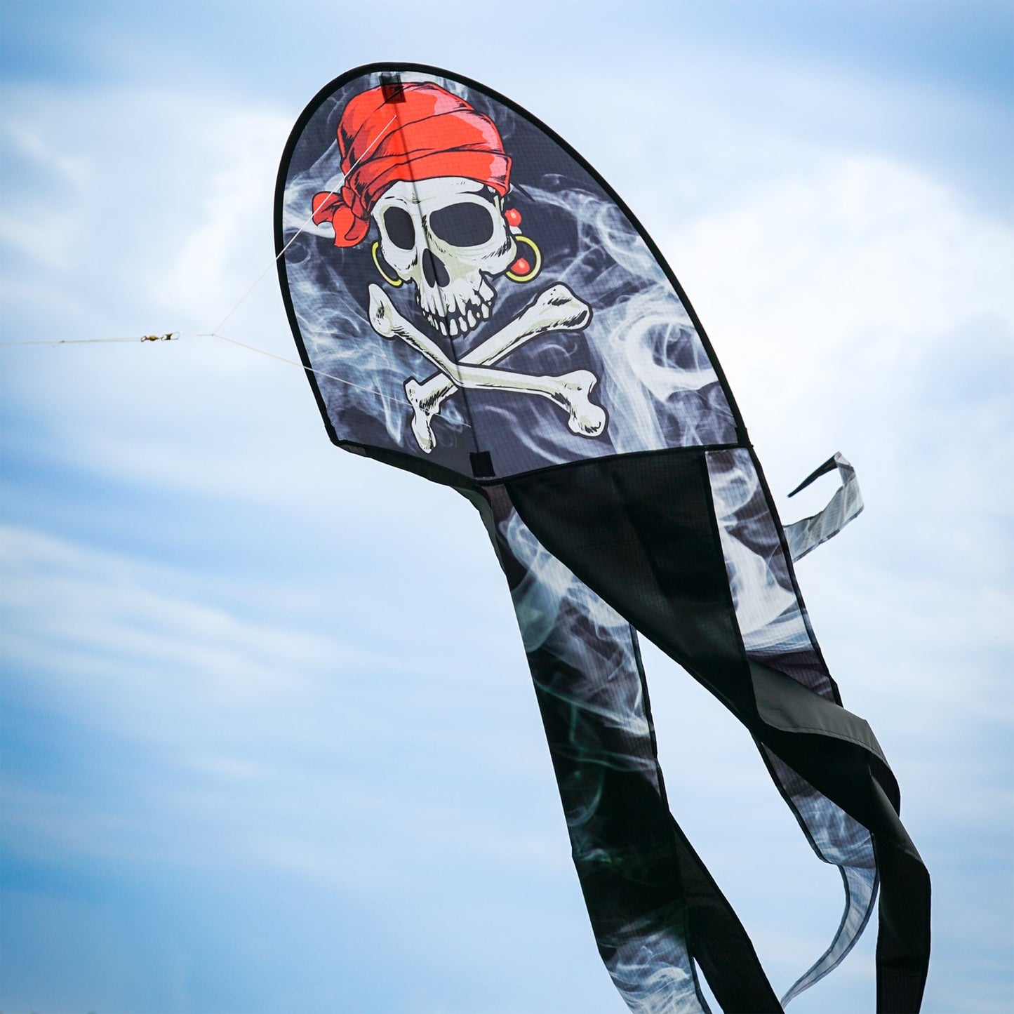 22" Smokin' Pirate Dancing Dragon Kite