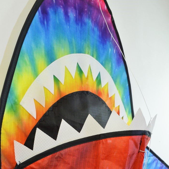 3D Tie Die Shark Kite