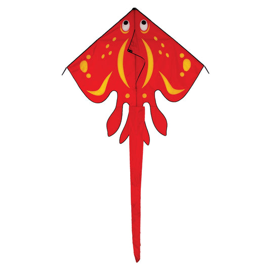 Red Stingray Kite