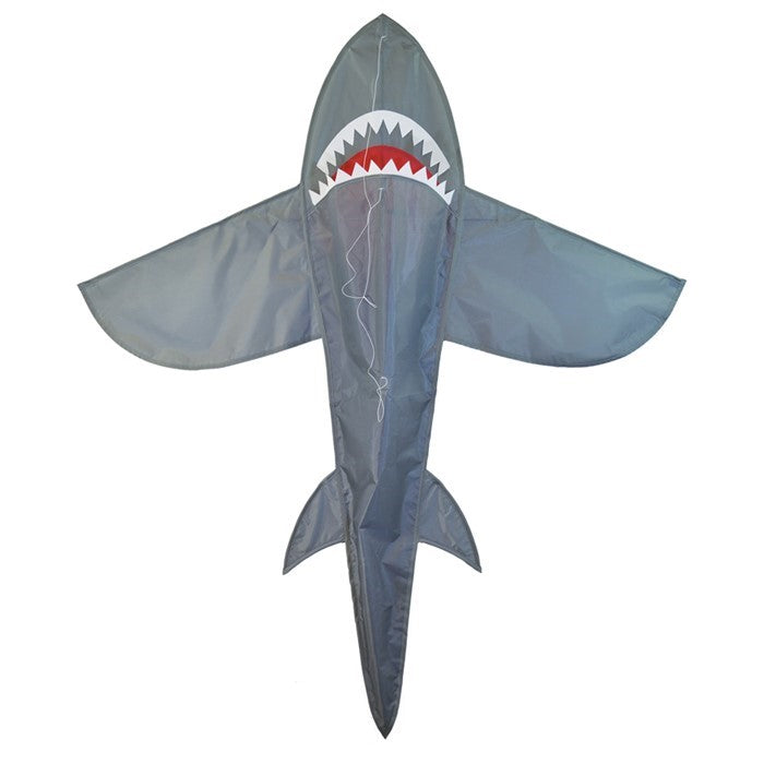 3D Grey Shark Kite